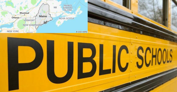 Maine Public Schools by County