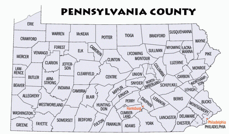pennsylvania county