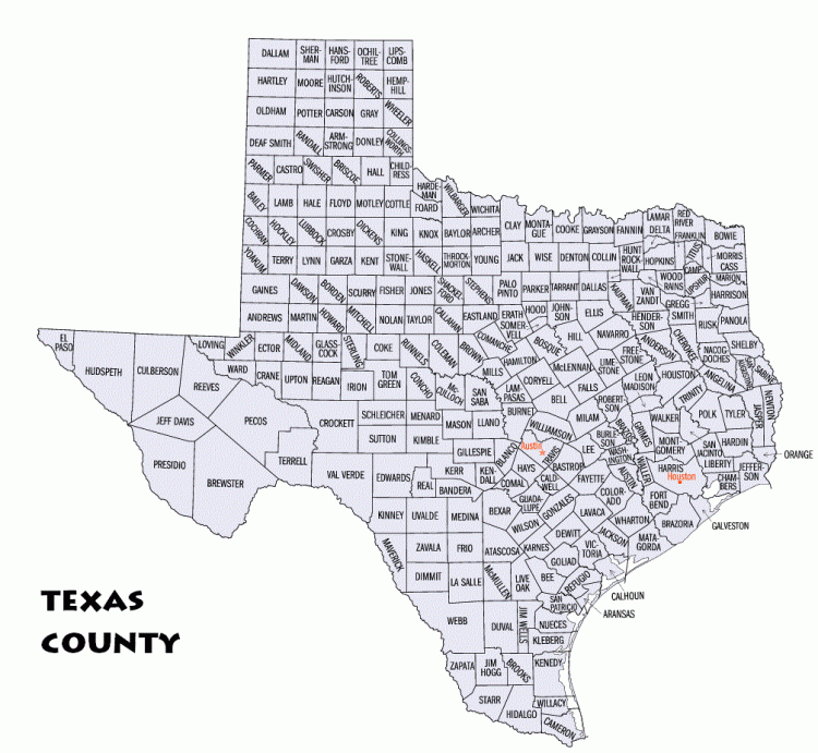 texas county